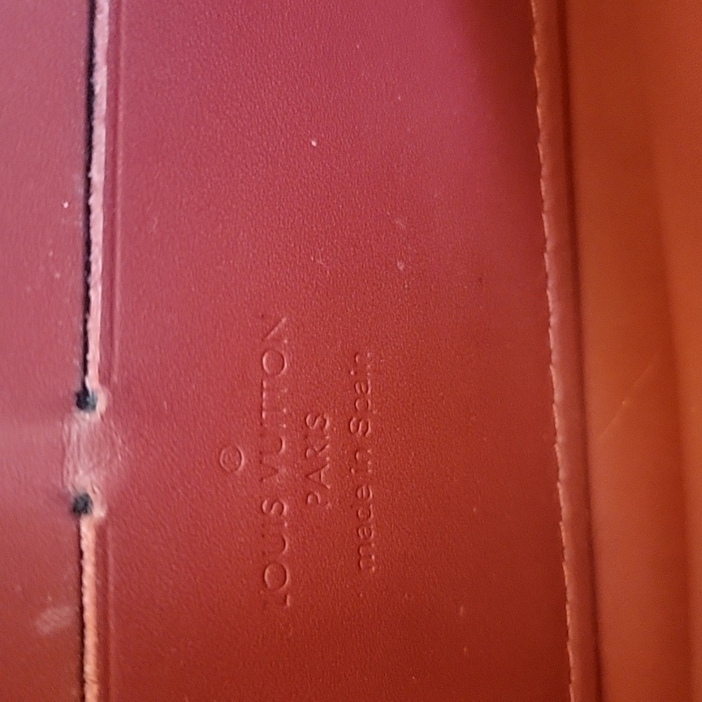 Louis Vuitton Red Zippy Vernis Wallet - Picture 8 of 8